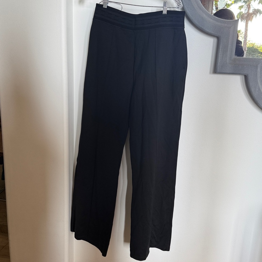 Black Wide-Leg Trousers
